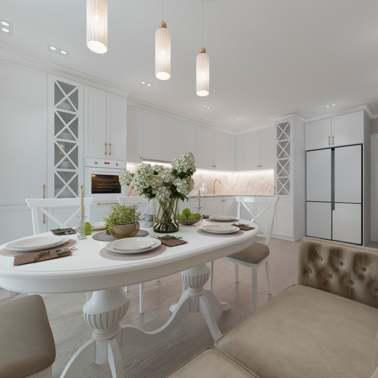 Дизайн-проект квартиры для многодетной семьи в ЖК"Fresh Lifi"