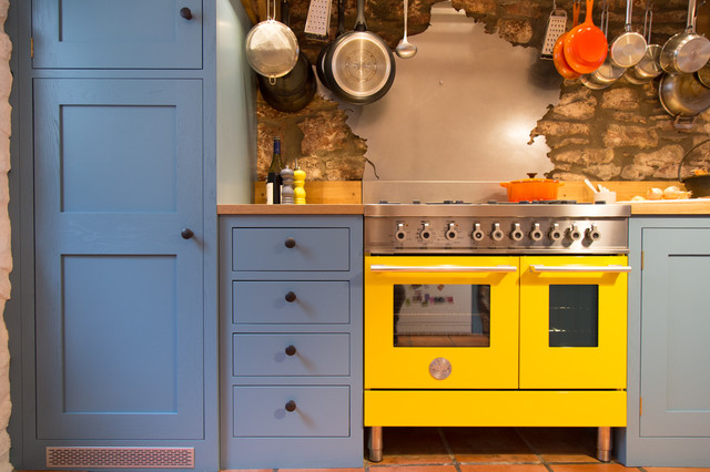 A Playful Shaker Kitchen contemporary-kitchen