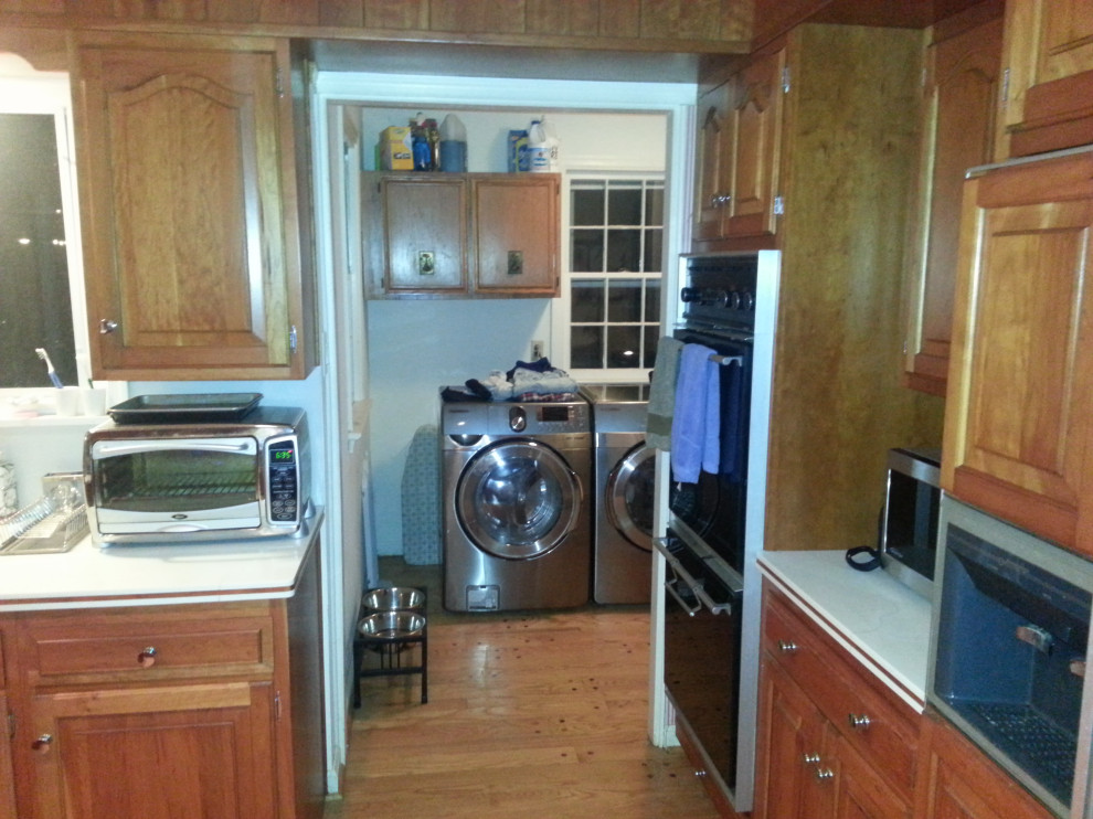 Stacy M Custom Kitchen Flooring + Bump out
