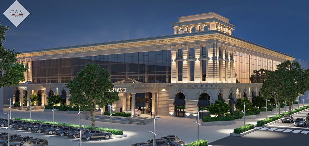 Проект реконструкции здания Trastbank по ул. Навои, 4