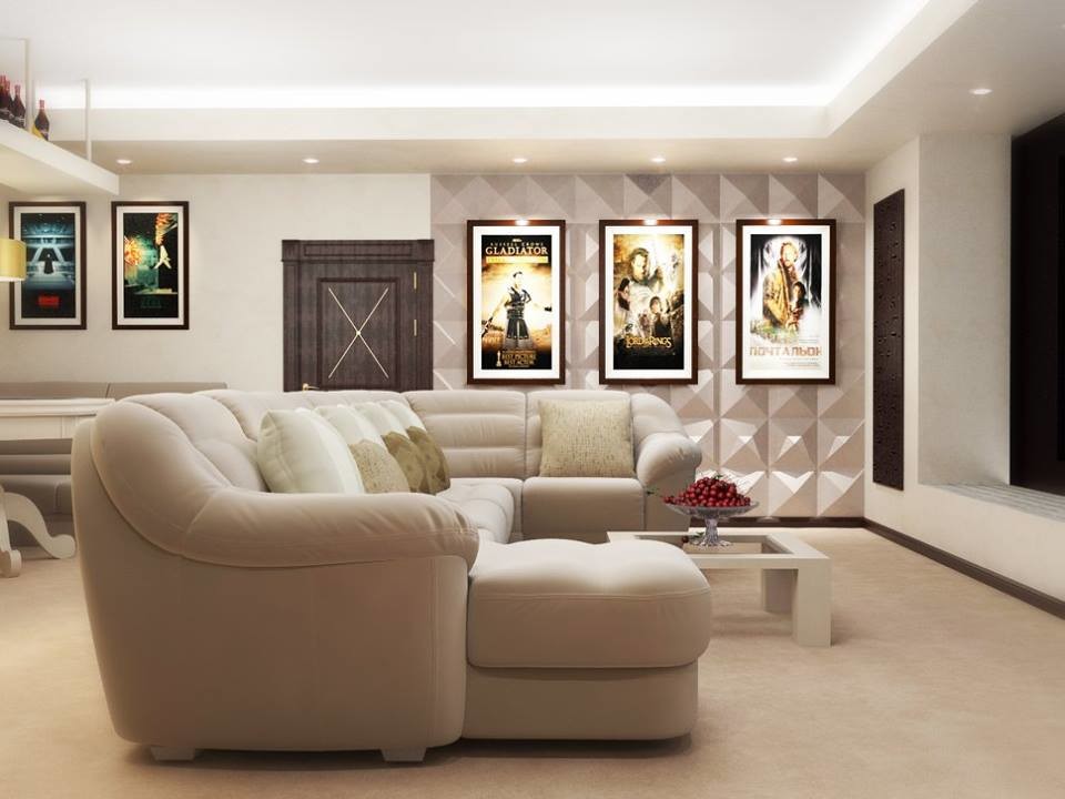Дизайн-проект домашнего кинотеатра