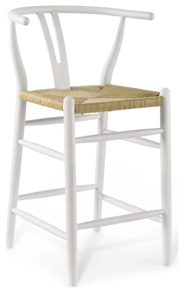 Amish Wood Counter Stool by Modway Beach Style Bar Stools And