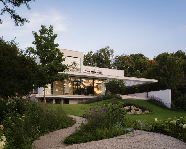 Haus Ayoughi modern-fasad
