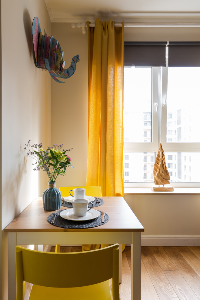 Яркая квартира-студия по проекту Аллы Сеничевой