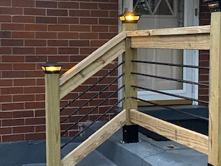 Deck Railing Install