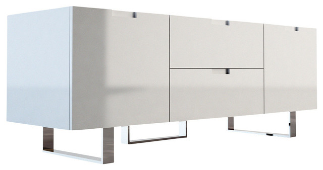 Eldridge Media Cabinet Contemporary Entertainment Centers And