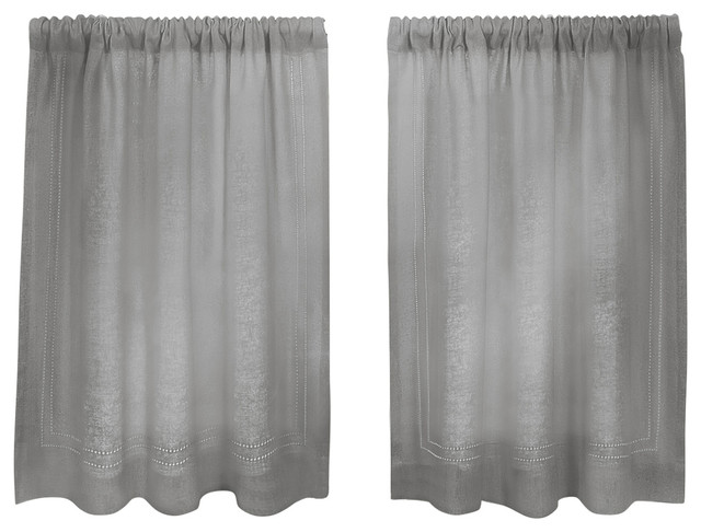 Cameron Cafe Kitchen Tier Curtain Contemporary Valances By