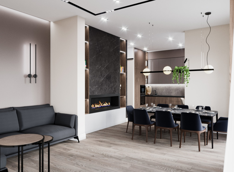 Дизайн-проект квартиры в жк "NOVIN"