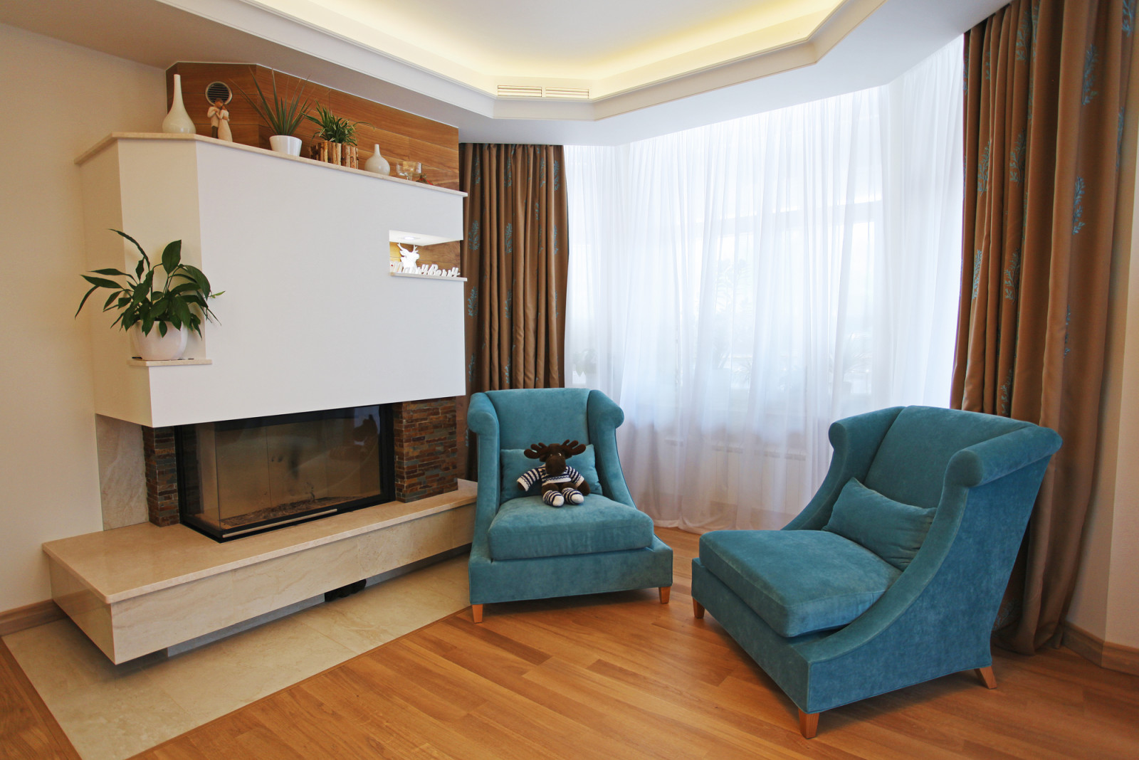 Интерьер дома в Подмосковье, поселок Деденево