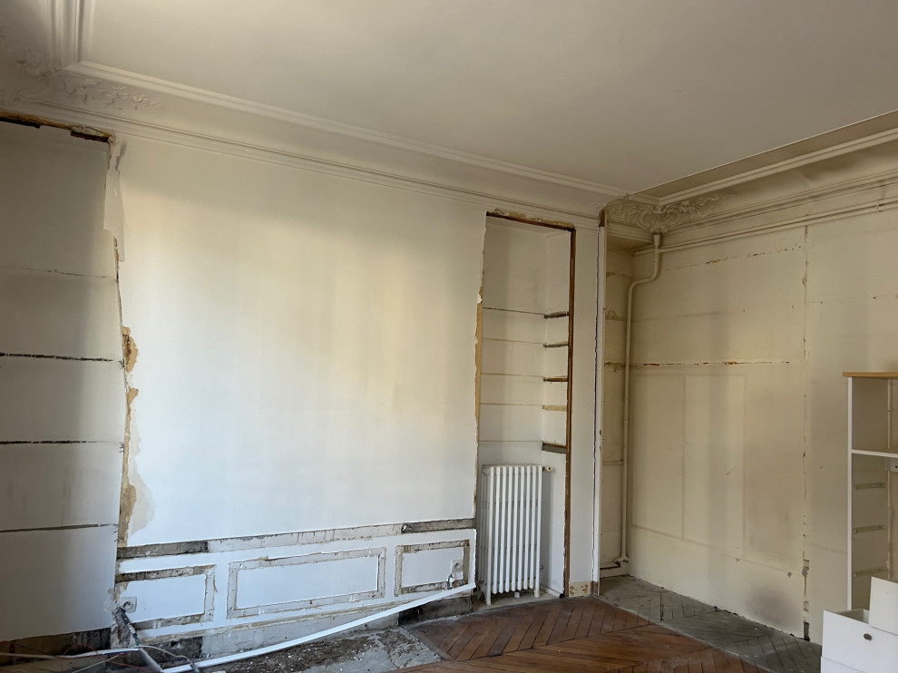 Rénovation d'appartement haussmannien de 115m²