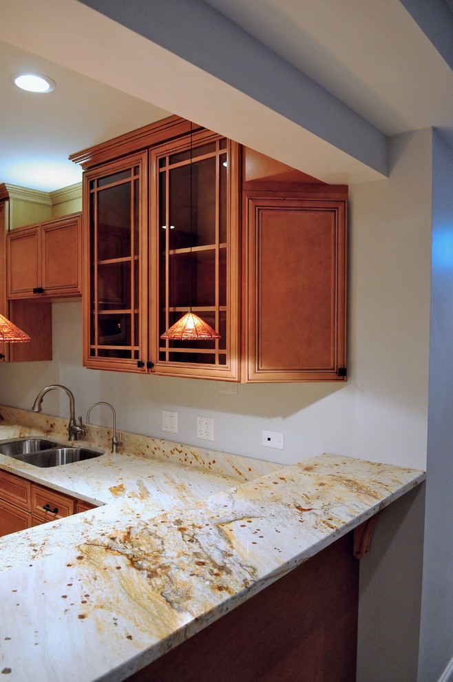 Inspiration for a transitional kitchen remodel in Chicago