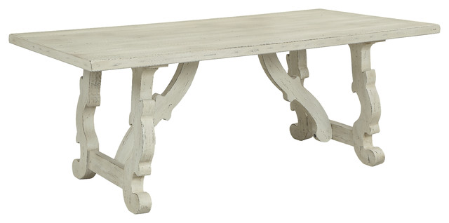 Orchard Park Dining Table White Rub Orchard Park Dining Table White Rub