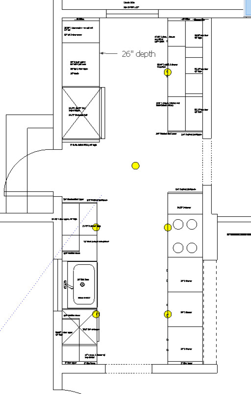 Recessed lighting layout help
