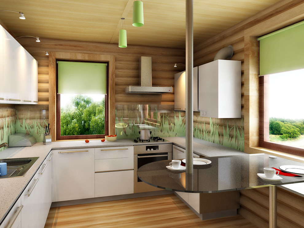 Дом из колиброванного бревна: скучно или весело и свежо?