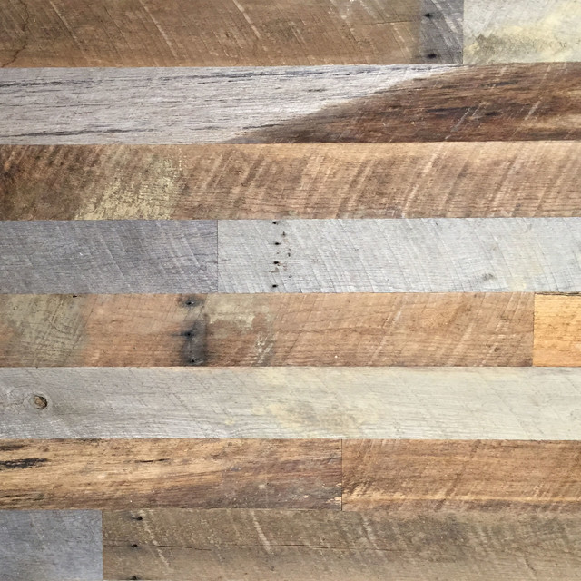 Reclaimed Oak Barn Siding Wall Panel Mixed Gray Brown Rustic Reclaimed Oak Barn Siding Wall Panel