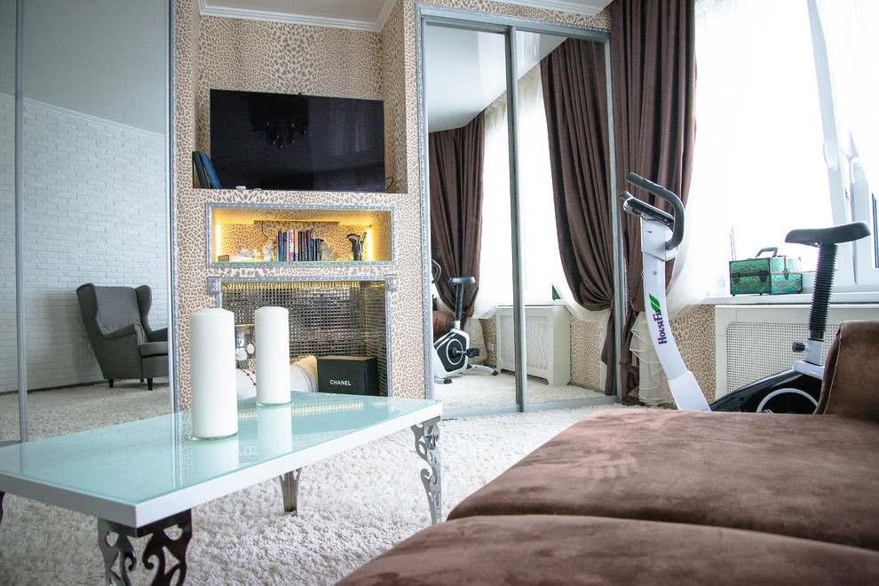 Реализованный проект двухкомнатной квартиры для бизнес леди.