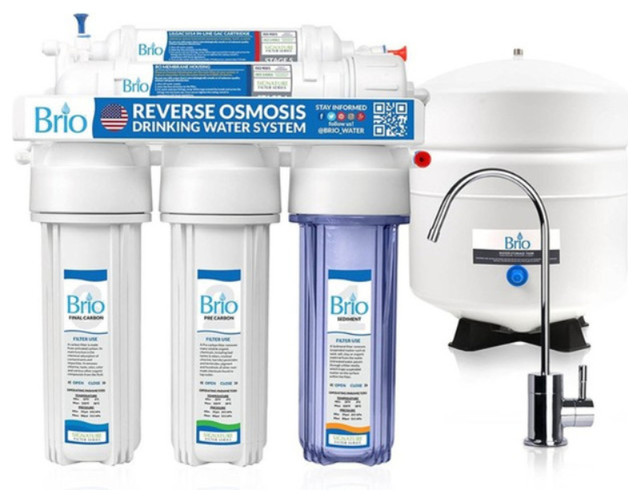 Brio, Premium 5Stage Reverse Osmosis Drinking Water Filter RO System