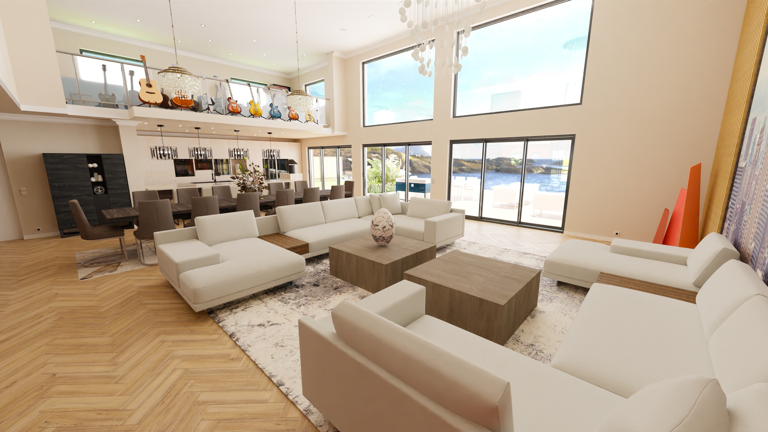 Maison vue mer