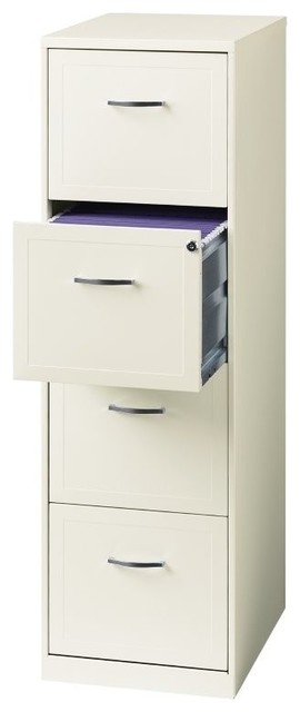 Hirsh Space Solutions 18 Deep 4 Drawer Smart File Cabinet
