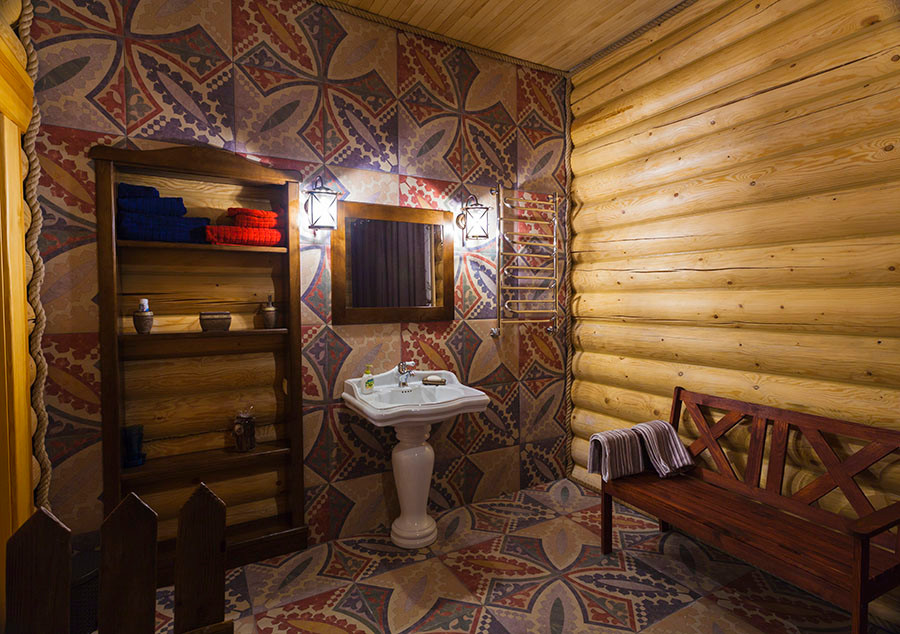 Яркий дизайн дома в Завидово