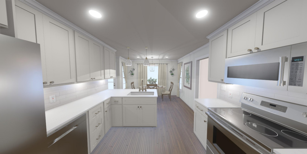 Kitchen - transitional kitchen idea