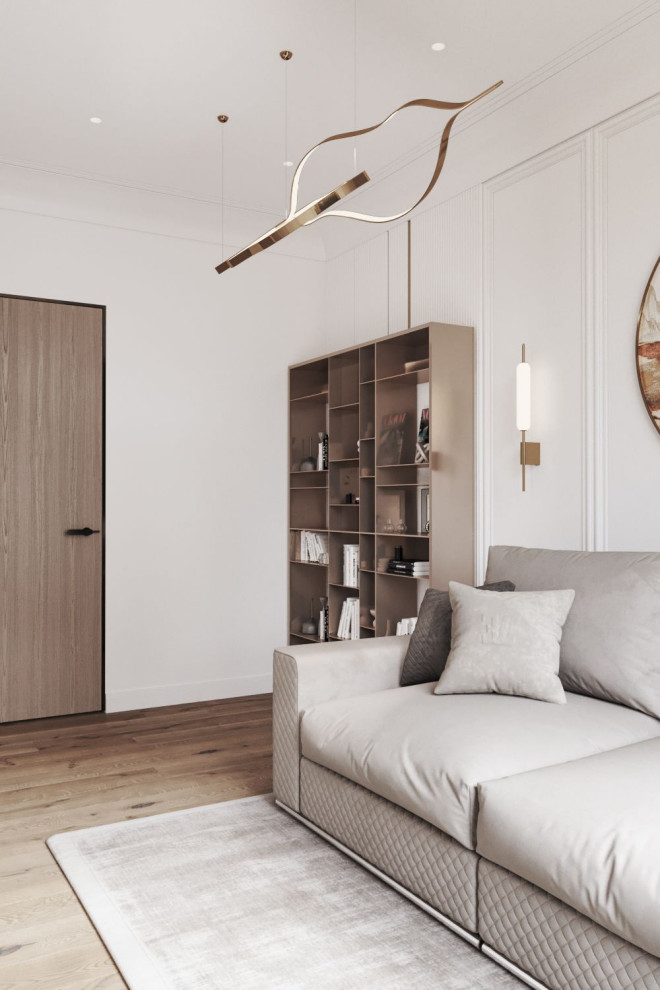 Комната в светлых тонах