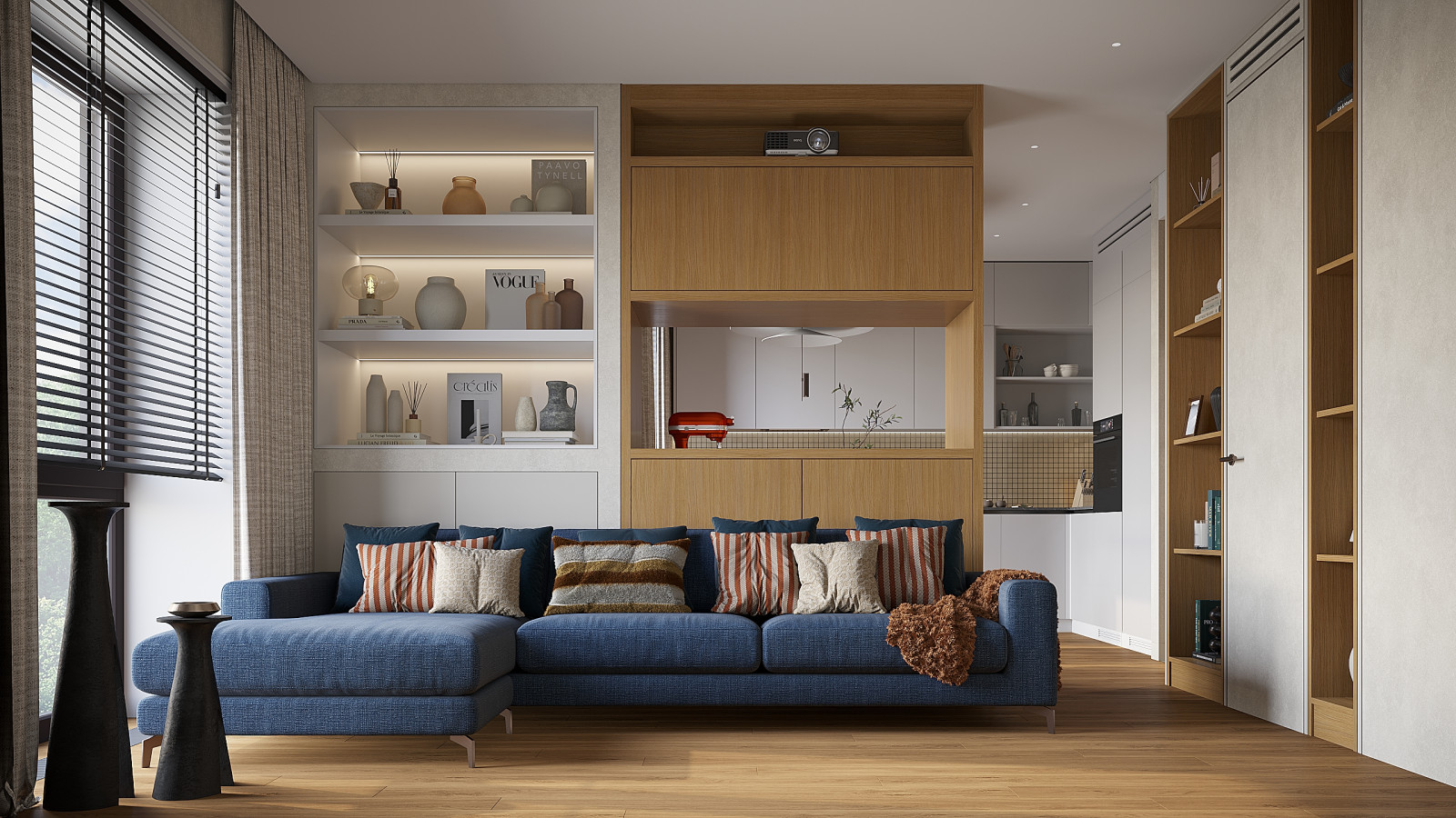 Необычная квартира для молодой семьи