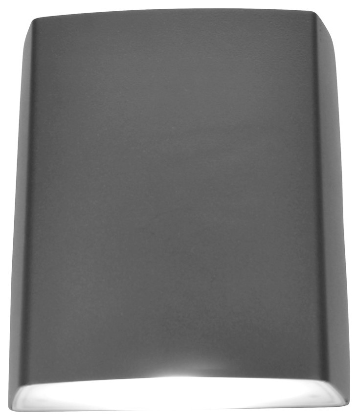 Access Lighting Adapt 1 Light LED Outdoor Wall Sconce, Black