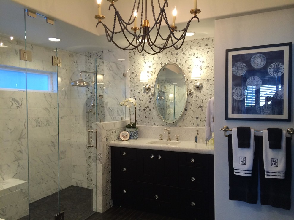 Touch of Glamour Bathroom Remodel Traditional Bathroom San Luis
