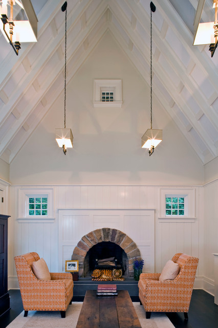Short Hills Residence transitional-living-room