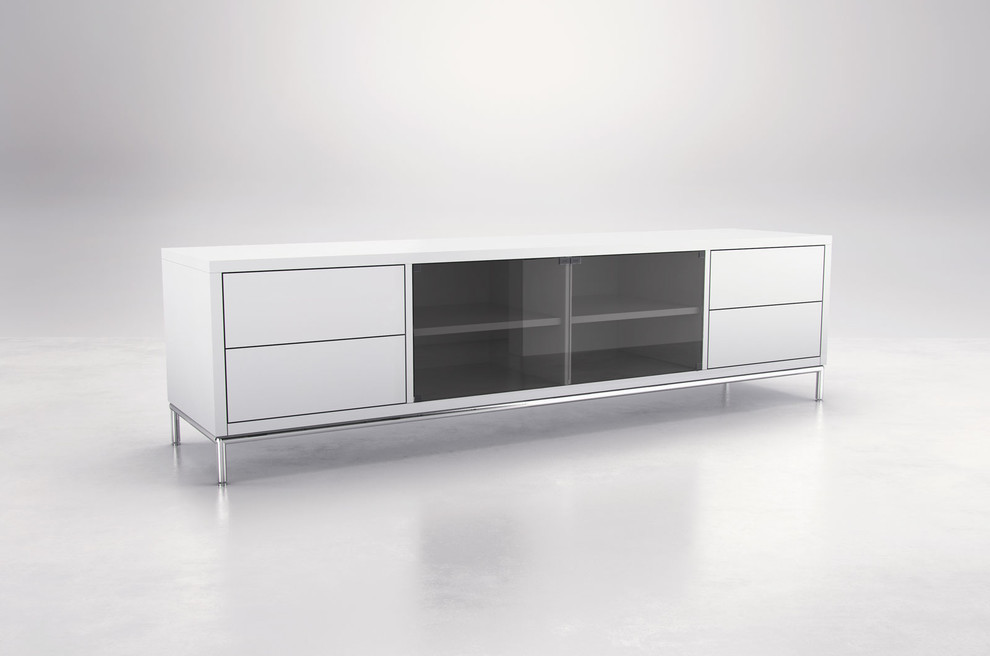 Lenox Media Cabinet Contemporary Entertainment Centers And Tv