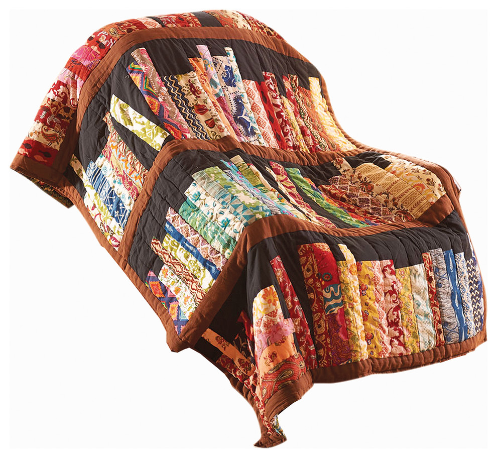 quilted lap blanket