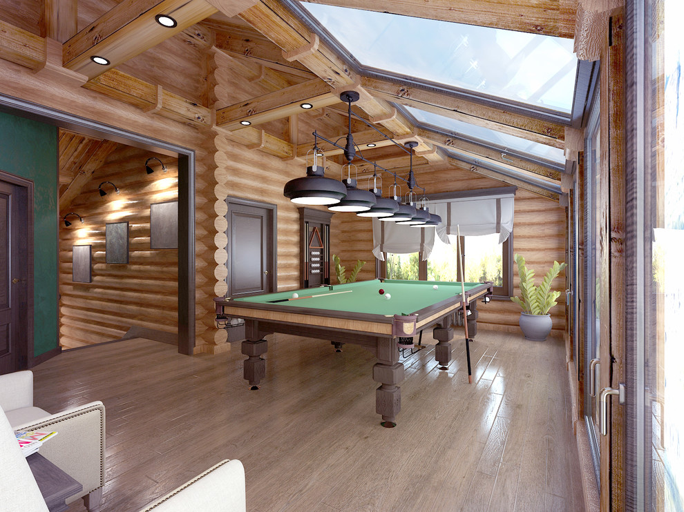 Лесной домик в стиле кантри