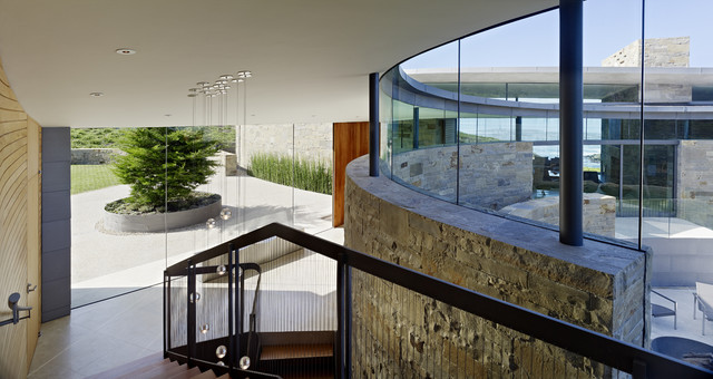 Modern Staircase contemporain-escalier