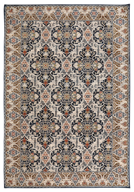Karastan E Market Han Rug Sapphire 5 3 X7 10