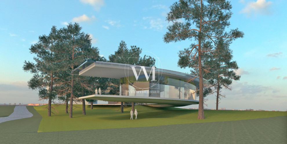 Архитектурная концепция виллы №1