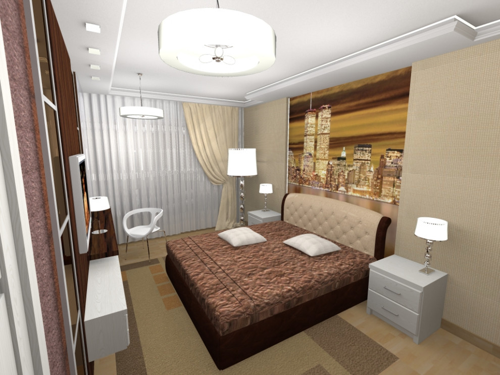 Частный интерьер в новостройке г. Самары, овраг Подпольщиков.