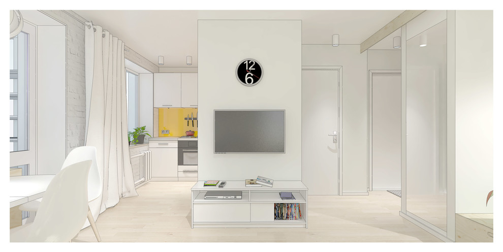 Однокомнатная квартира в Москве