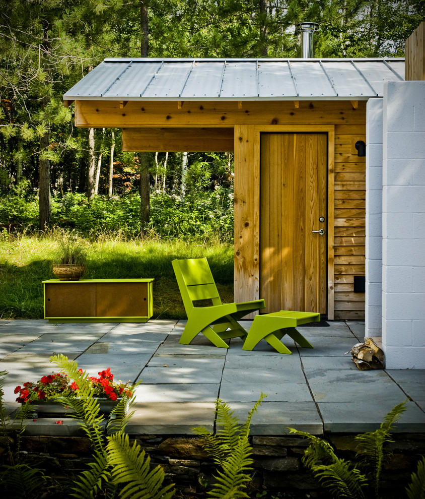 2016 Outdoor Living Enviro Wood - Contemporary - Porch 