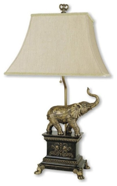 elephant lamp table