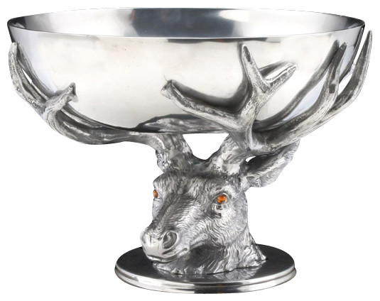Deer Antler Centerpiece Bowl