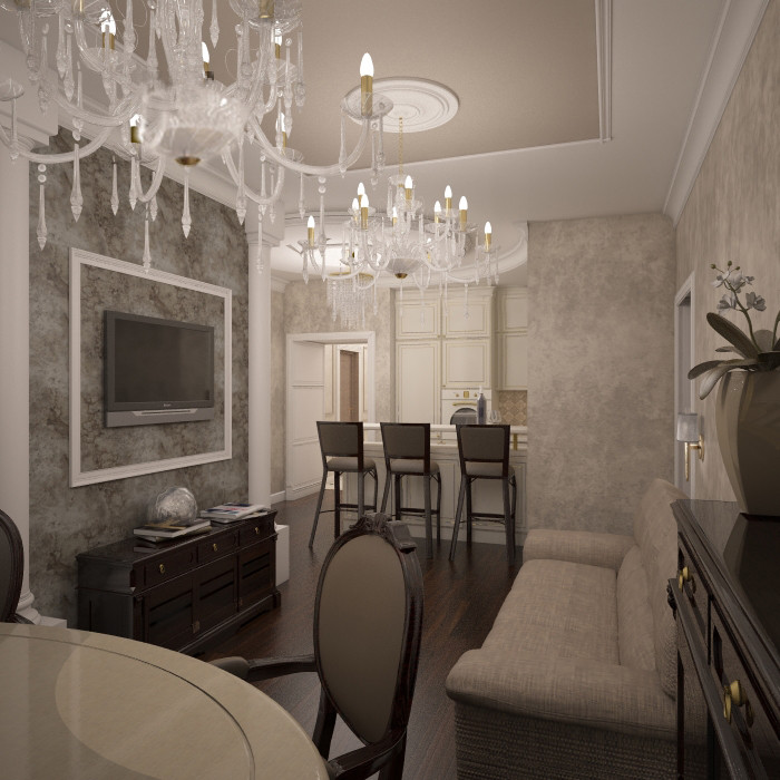 Из 2-х комнатного лофта 4-х комнатная квартира