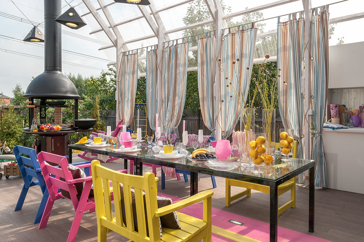 Терраса-взлётная полоса