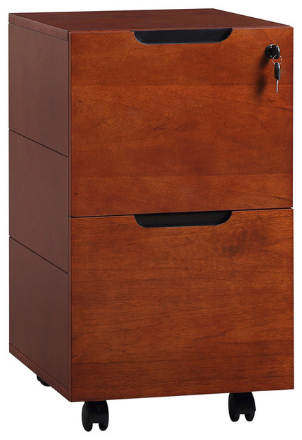 Hayes Modern 2 Drawer Mobile Legal And Letter Filling Pedestal