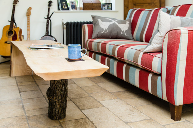 Projects - Ash Waterfall Coffee table rustik-vardagsrum