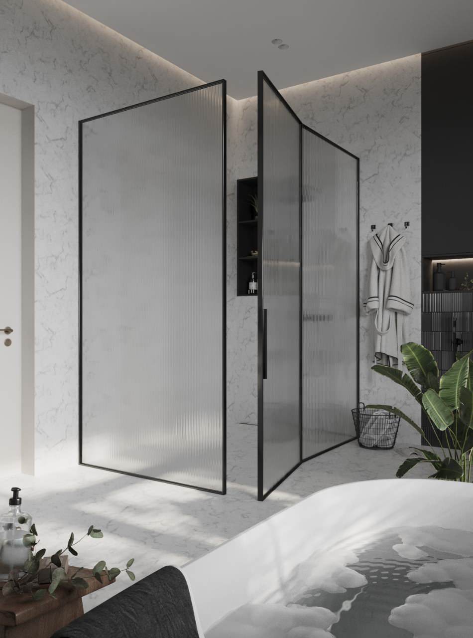 Санузел в таунхаусе в поселке Новорижский, 277 м2