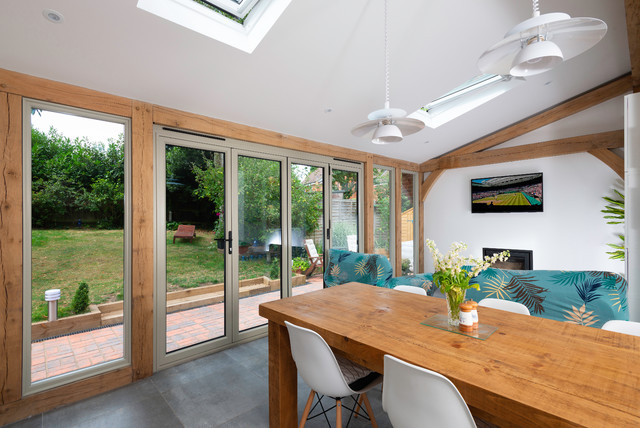 Hordle Extension contemporary-koek