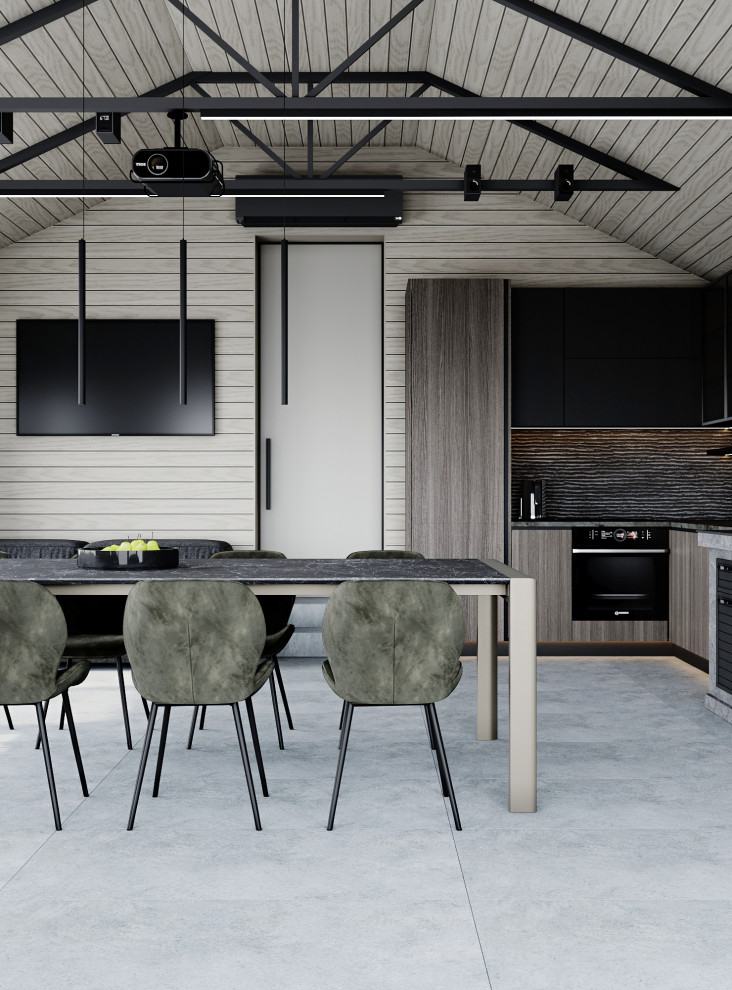 Интерьер летней веранды