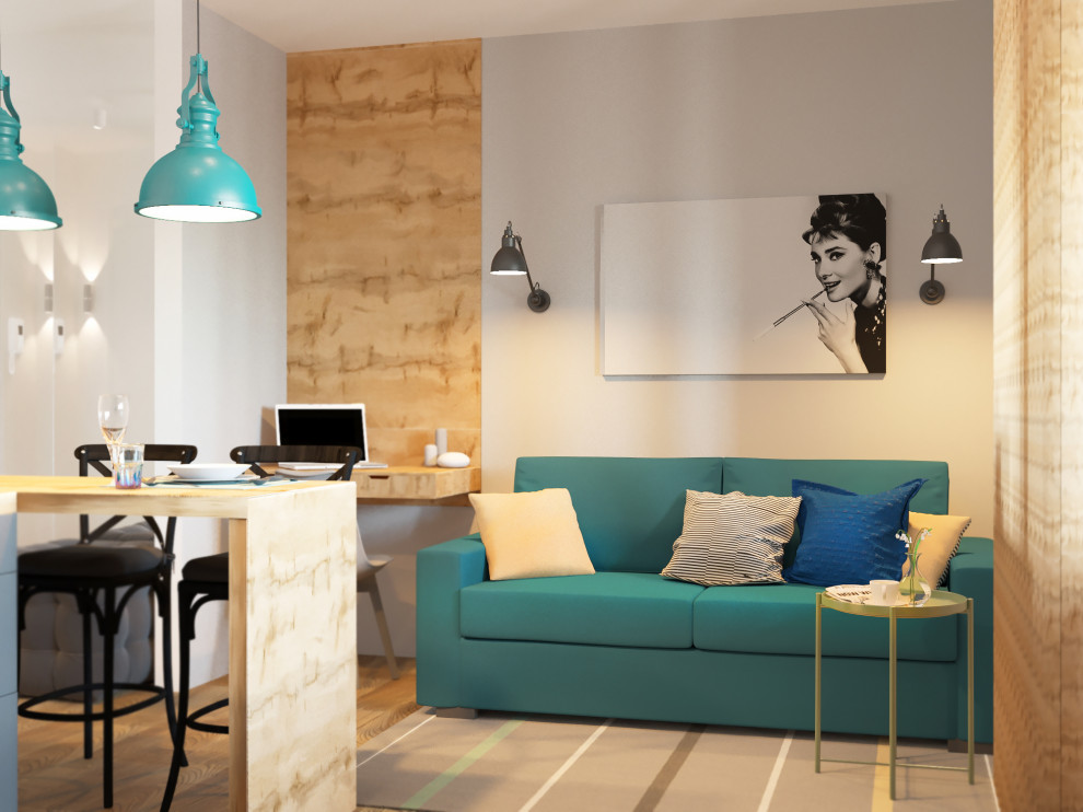 Дизайн-проект квартиры-студии