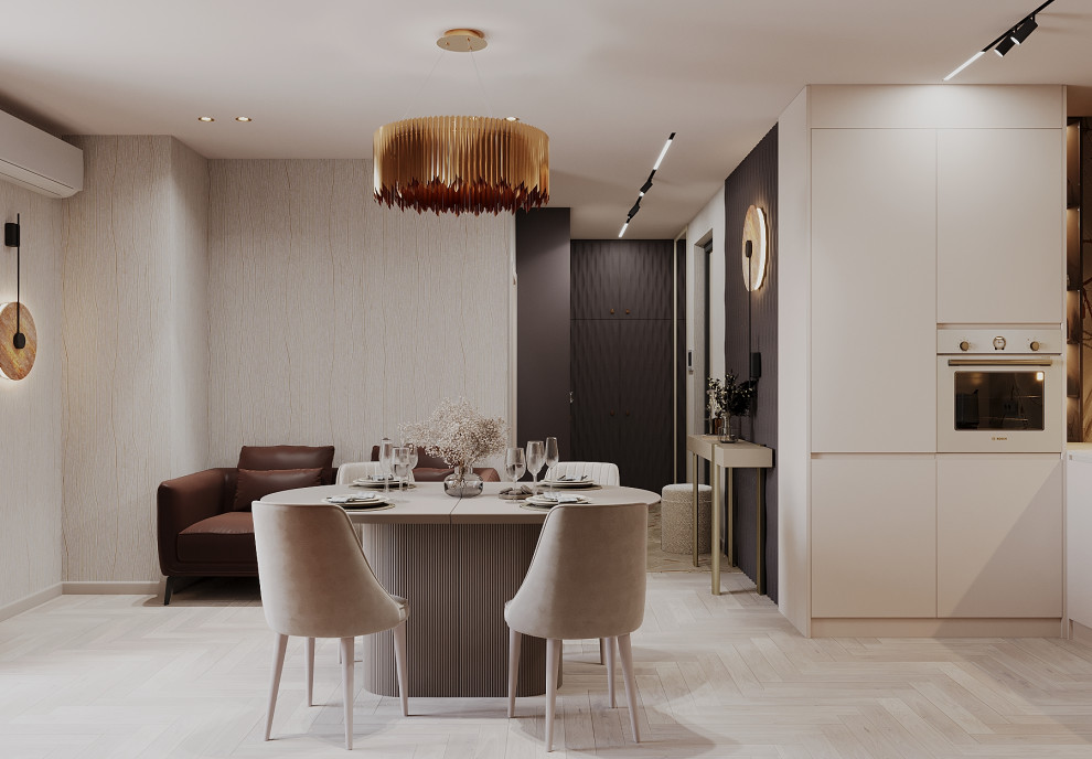 Интерьер 4-ёх комнатной квартиры_ "ПРИТЯЖЕНИЕ МАГМЫ"